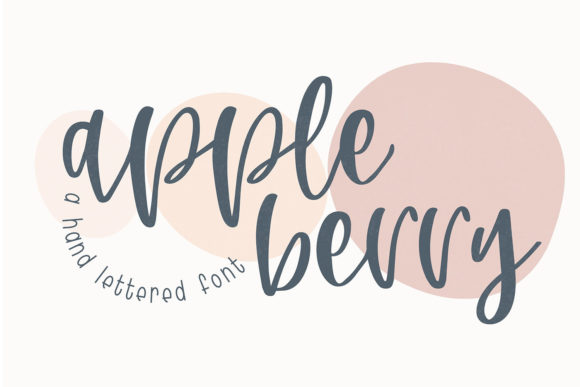 Appleberry: A Sweet Script Handwritten Font for Thoughtful Editorial Design