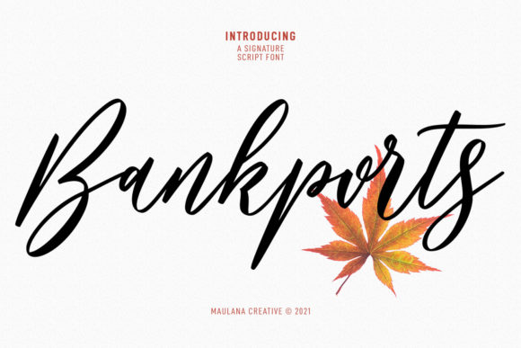 Bankports Signature: Elevating Brand Typography for Small Businesses