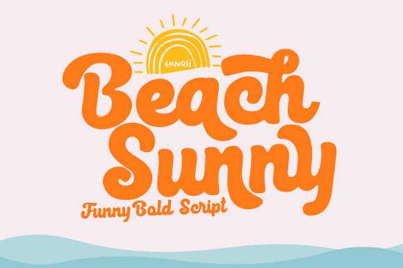 Beach Sunny: A Vintage Handwritten Font for Dynamic Brand Design