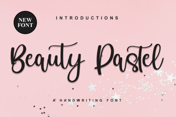 Beauty Pastel: A Flowing Handwritten Font for Elegant Branding