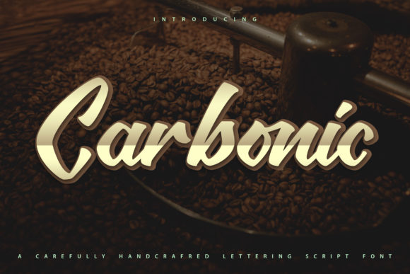 Carbonic: A Handwritten Font for Elegant Editorial Design