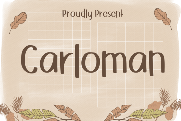 Carloman: A Cute Handwritten Font for Chalkboard Quotes and Teaching Materials