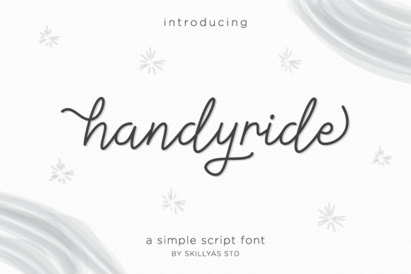 Handyride: A Timeless Handwritten Font for Real Branding Projects