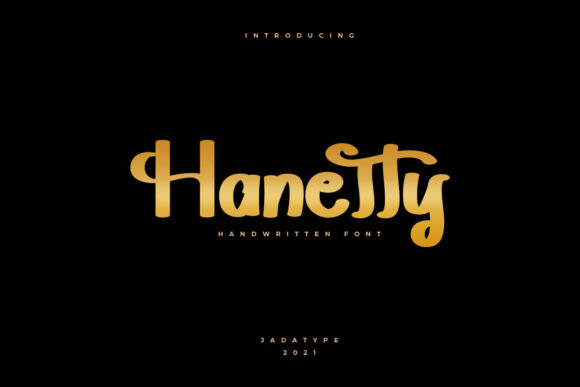 Hanetty: A Handwritten Font That Elevates Campaign Visuals