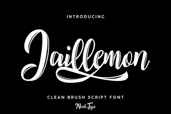 Jaillemon: A Flowing Handwritten Font for Elegant Web Design