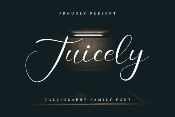 Juicely: A Dainty Handwritten Font for Elegant Web Typography