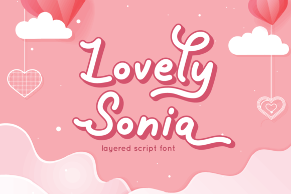 Lovely Sonia: A Handwritten Font for Makers Who Crave Elegance