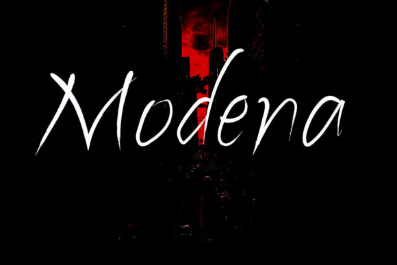 Modena Brush: A Handwritten Font That Elevates Small Business Branding