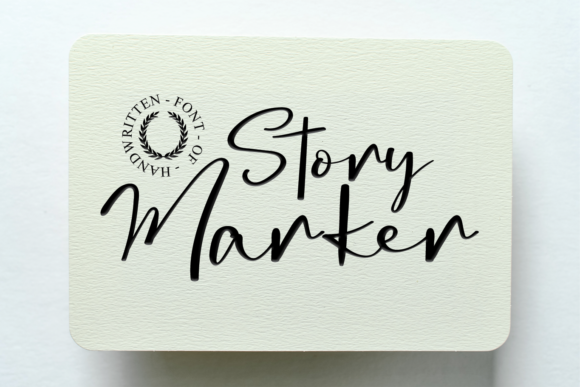 Story Marker: A Timeless Handwritten Font for Web and Digital Branding