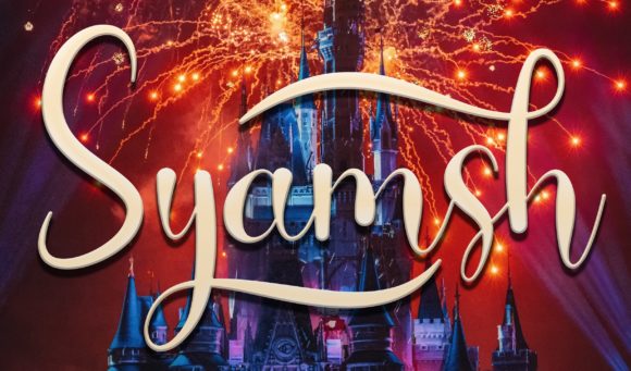 Syamsh: A Luxurious Script Font for Handmade Labels, Invitations & Printables