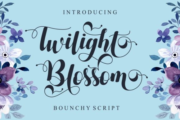 Twilight Blossom: The Handwritten Font for Scroll-Stopping Digital Branding