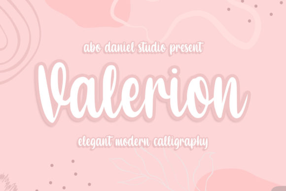 Valerion: A Dainty Handwritten Font for Elegant Editorial Design